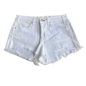 McGuire Denim White Shorts Size 27